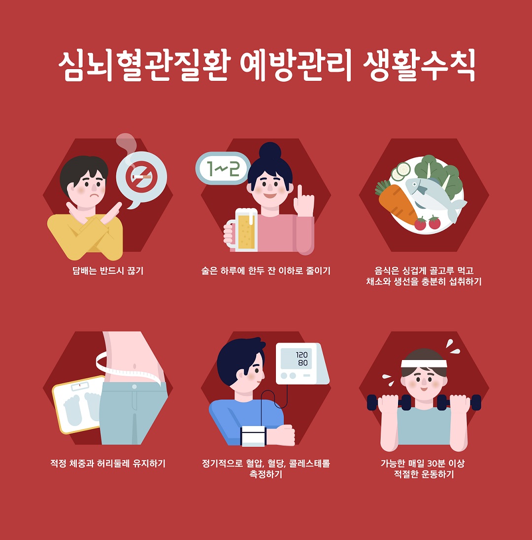 심뇌혈관 질환! 무엇이고, 어떻게 예방하며 관리해야 할까?관련 썸네일 이미지